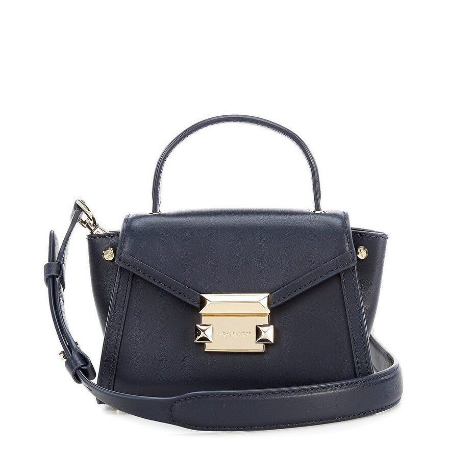 michael michael kors whitney mini leather satchel