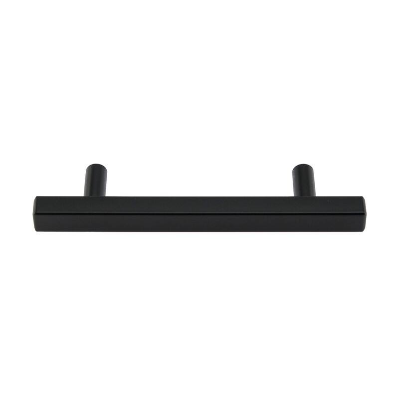 Utopia Alley Oslo Pull Handle-Black Drawer Pull Handle, 3.75" Center to Center