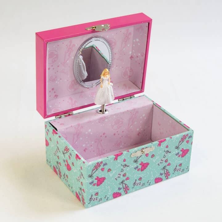 Barbie Ballet Musical Ballerina Jewelry Box by Mele and Co - N/A