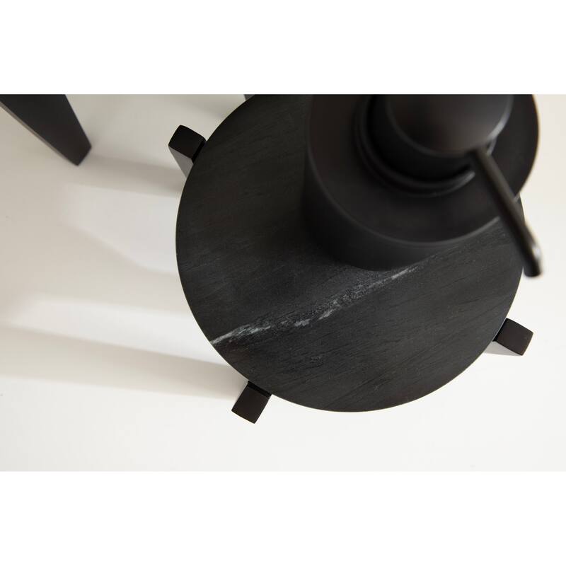 Kate and Laurel Icelyn Round Plant Stand Set