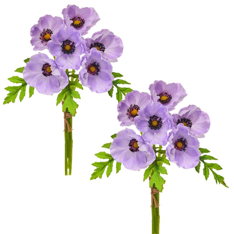 11" Pu Anemone Bundle