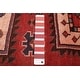 preview thumbnail 7 of 7, ECARPETGALLERY Hand-knotted Konya Anatolian Red Wool Rug - 5'1 x 9'2