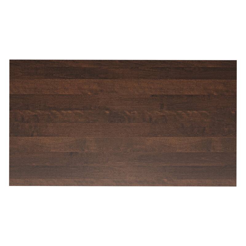 Amisco Otello 40" x 72" Solid Wood Dining Table