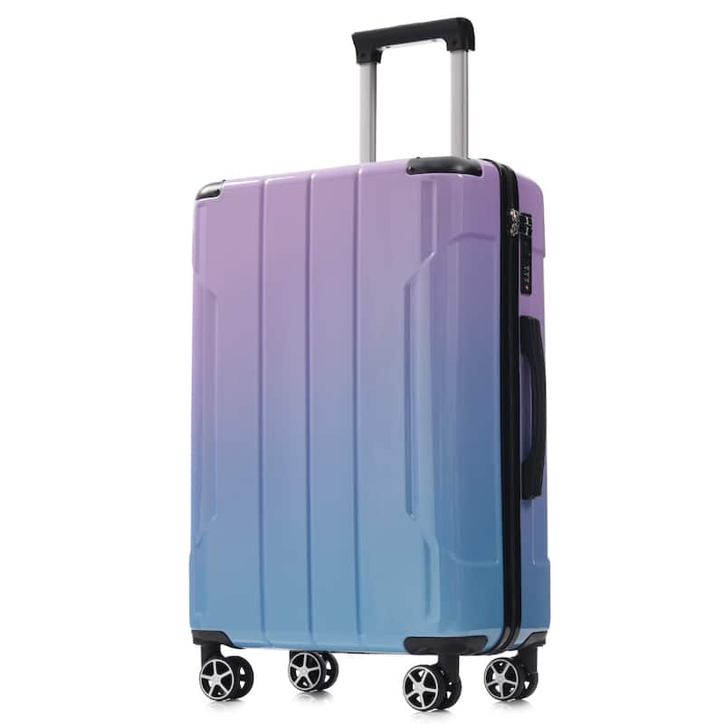 3-Piece, Modern Luggage Sets with Spinner Wheels, Built-in TSA Lock, Foldable Duffel Bag, for Boarding Travel