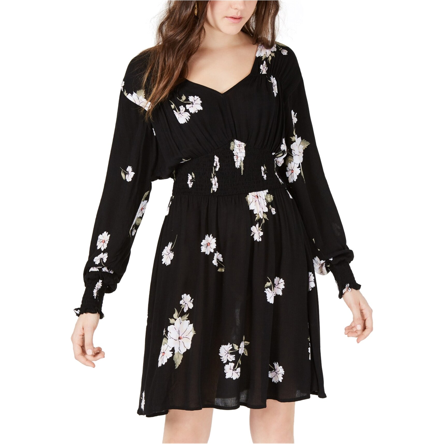 American Rag Womens Smocked Fit & Flare Dress,, Black, X-Small - Bed Bath & Beyond - 41853087 American Rag Womens Smocked Fit & Flare Dress,, Black, X-Small - Bed Bath & Beyond - 41853087