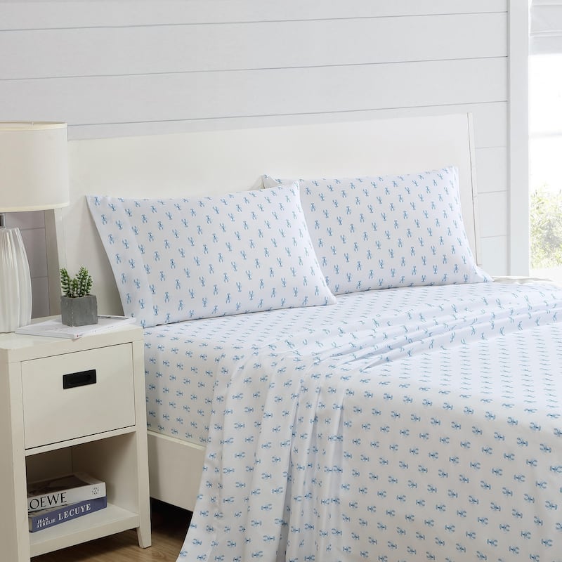 Nautica Ocean Breeze Cooling Printed Sheet Set