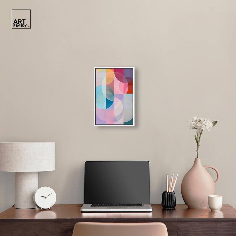 Oneiric Circles I Canvas by Art Remedy