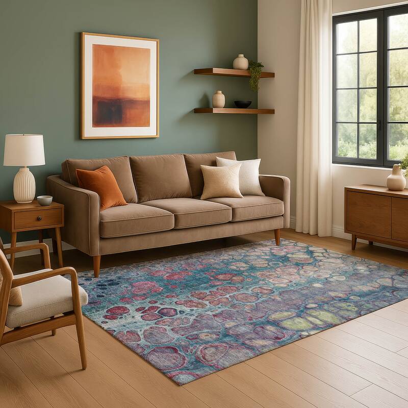 Premium Washable Super Soft Modern Abstract Mayfield Rug