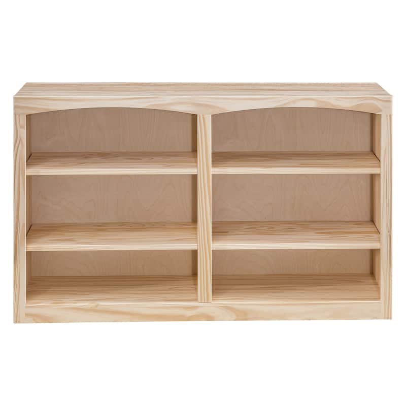 Arch+Haven Solid Wood Bookcase 48 x 30