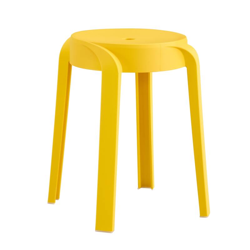 6 Pack Stackable Plastic Stools