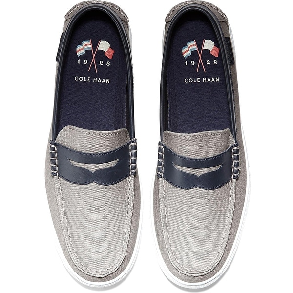 cole haan canvas loafers