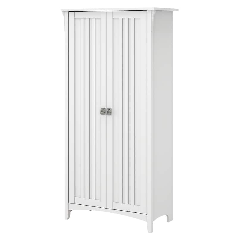Salinas Tall Storage Cabinet with Doors by Bush Furniture