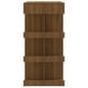 preview thumbnail 43 of 48, vidaXL Bar Table with Storage Rack 39.4"x19.7"x40" Engineered Wood - 39.4" x 19.7" x 40"