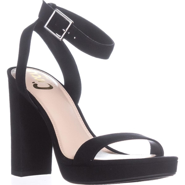 circus black sandals