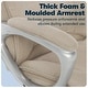 preview thumbnail 70 of 86, Serta Hannah Office Chair with Headrest Pillow, Adjustable Ergonomic Desk Chair with Lumbar Support