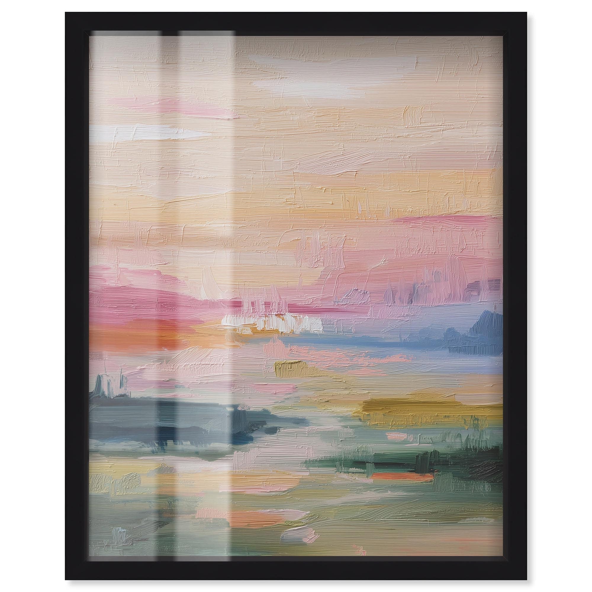 Evening Tones II Bedroom Shadowbox Print by Art Remedy