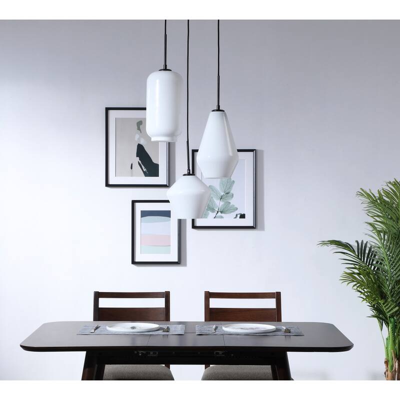 Gerald Glass 3-light Pendant