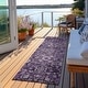preview thumbnail 141 of 152, Machine Washable Indoor/ Outdoor Chantille Traditional Vintage Floral Rug