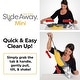 preview thumbnail 5 of 4, Creative QT SlideAway, Hearts Print, On-The-Go Mini Storage Bag and Table Top Play Mat