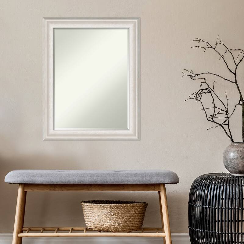 Petite Bevel Wall Mirror - Trio Oil Rubbed Bronze Frame