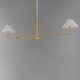 preview thumbnail 3 of 2, Maxim 18312SW Kismet 2 Light 60" Wide Linear Pendant