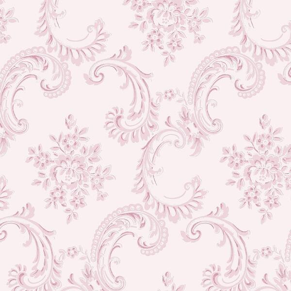 slide 2 of 4, Shabby Chic by Rachel Ashwell Boudoir Beauty Pink Wallpaper