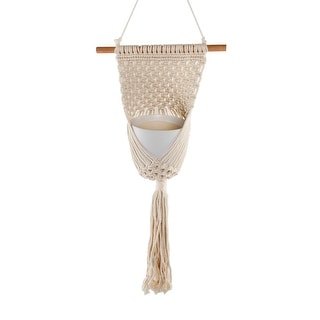 33"L Macrame Plant Hanger