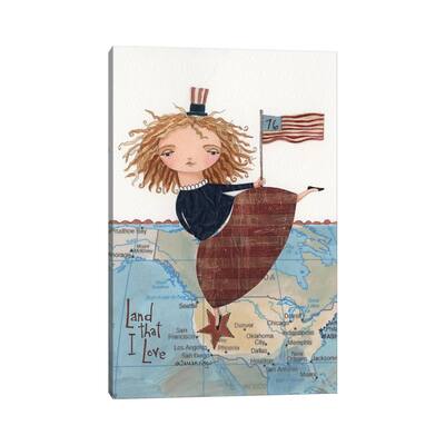 iCanvas "Land That I Love" by Teresa Kogut Canvas Print