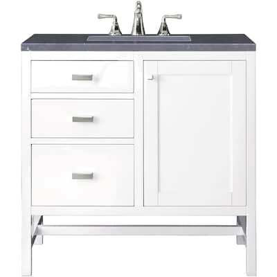 James Martin Vanities Addison 36" Single Basin Hardwood Vanity Set