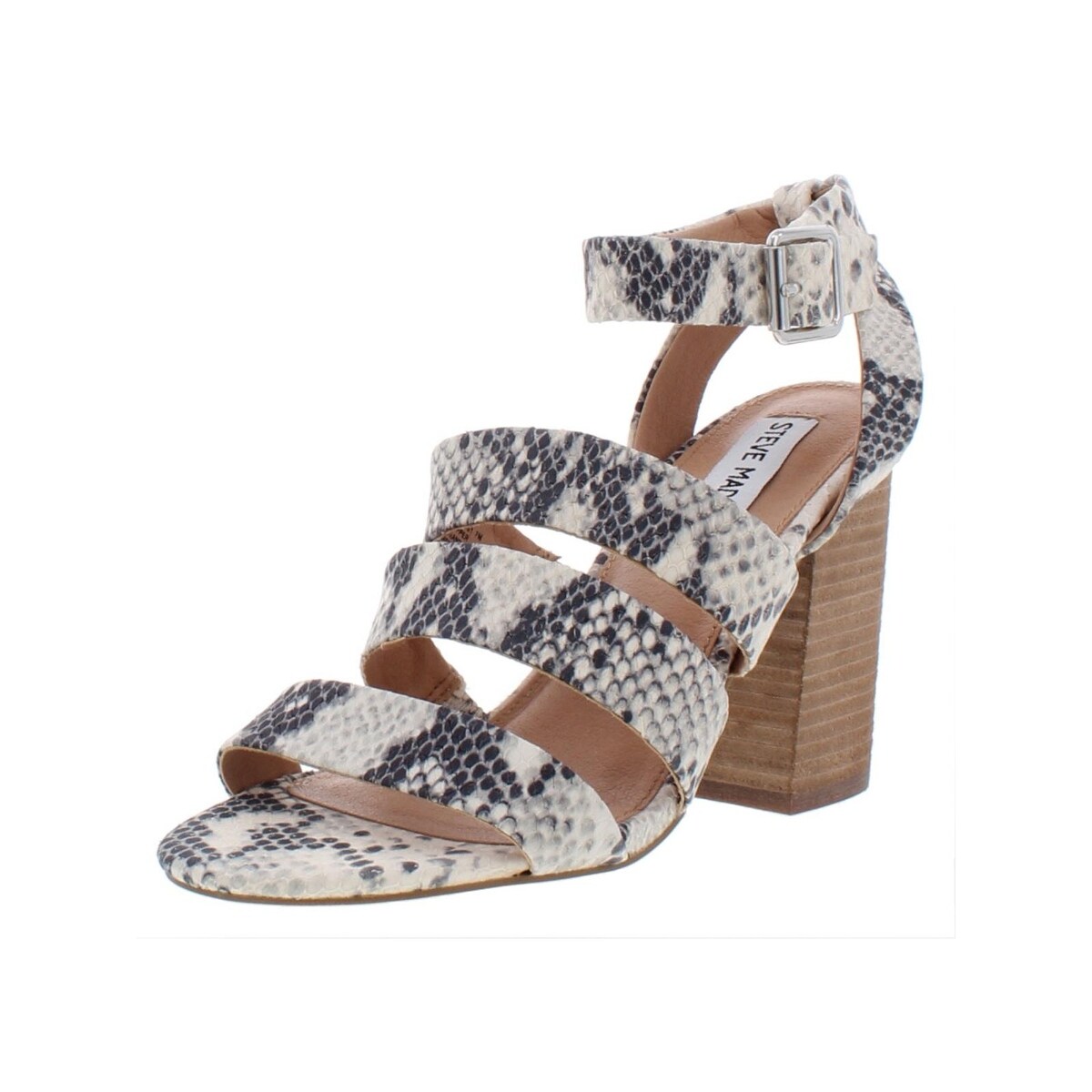 steve madden snake print sandals