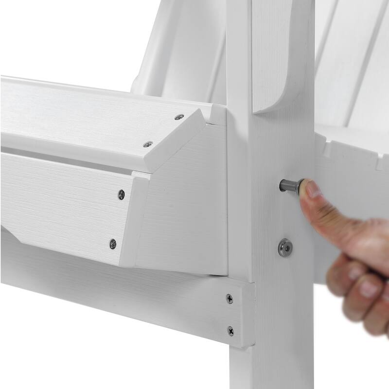 Haven Poly Resin Plastic Folding Adirondack Chair (Set of 2)