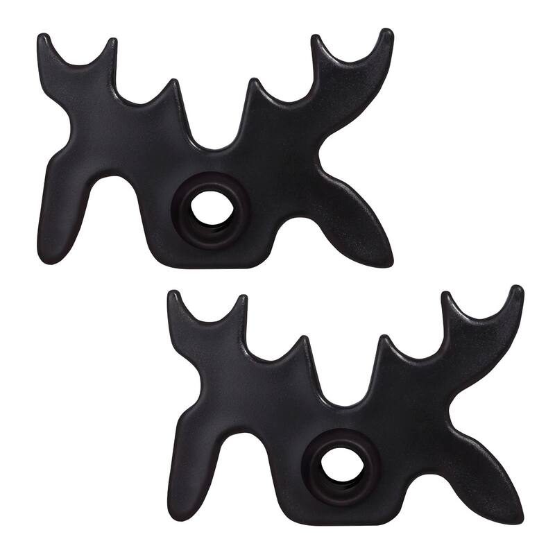 GSE™ Billiard Pool Cue Stick Slip-On Moosehead Bridge Head - Pool Cue Accessories - 2-Pack