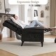 preview thumbnail 40 of 46, HOMYKA Upholstered Chaise Lounge with Nail Trim for Living Room