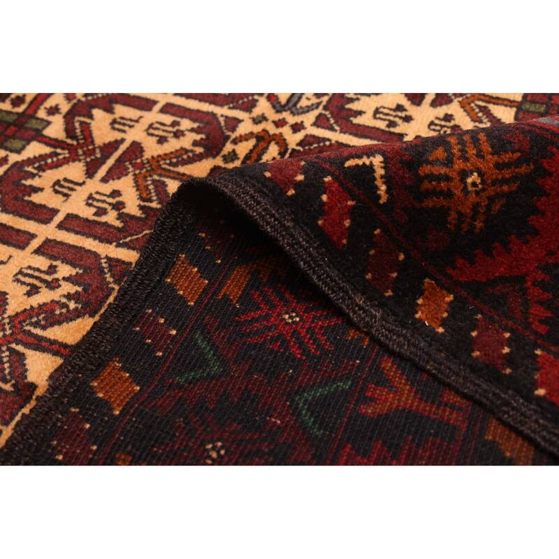 ECARPETGALLERY Hand-knotted Teimani Beige Wool Rug - 4'7 x 6'2