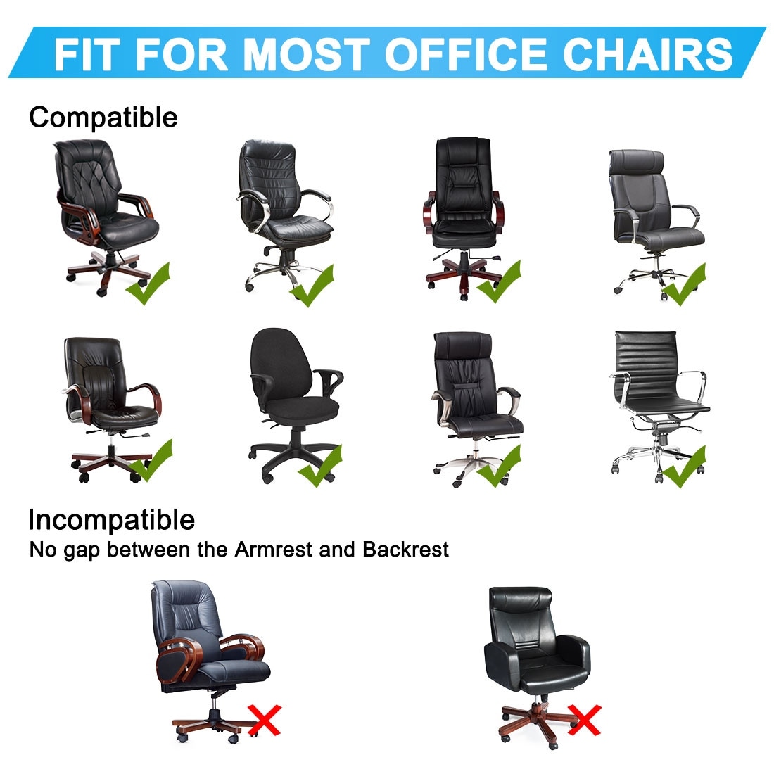 Waterproof office sales chair covers