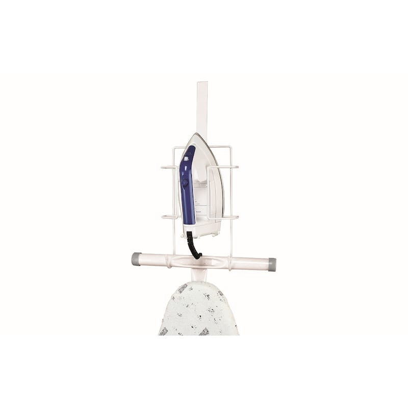 ClosetMaid White Wire Over-the-Door Ironing Station