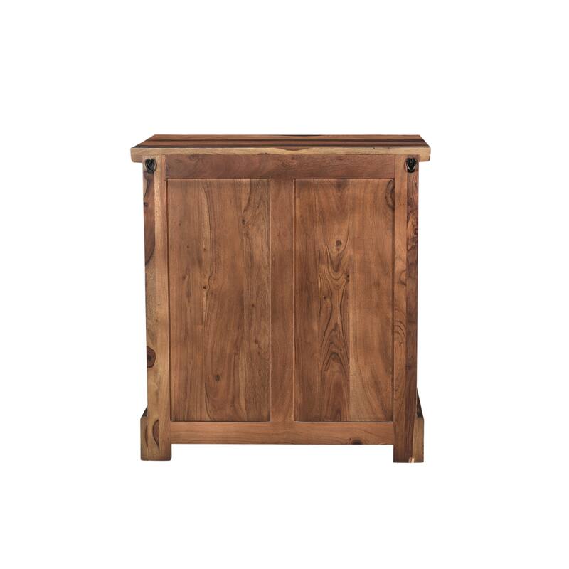 Avenue Live Edge 3-drawer Nightstand