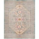 preview thumbnail 13 of 23, SAFAVIEH Madison Ellice Vintage Boho Oriental Rug 6' x 9' - Light Grey/Fuchsia - Rectangle