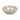 16" Ostend Carved Bowl, Round, 6"H, Solid Color - 16" x 16" x 6"