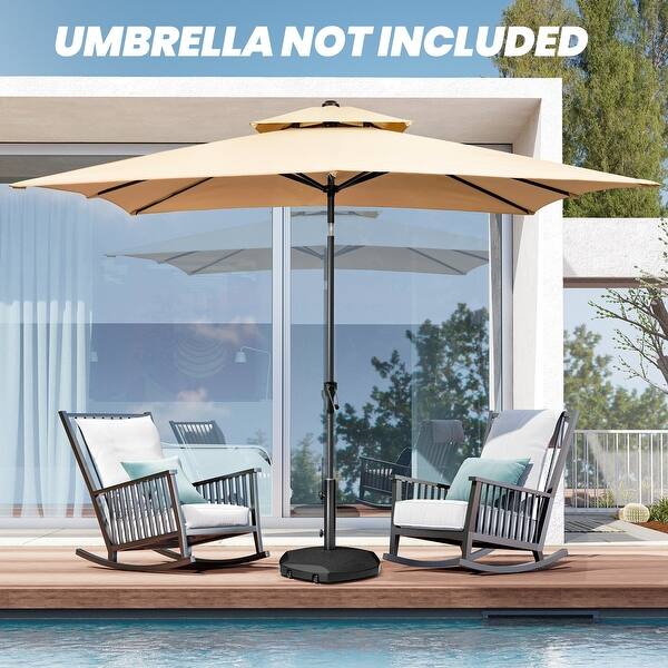 cole and grey cantilever patio umbrella with base PURPLE LEAF Patio Cantilever Umbrella with 360 Degree Rotation - On Sale -  Bed Bath & Beyond