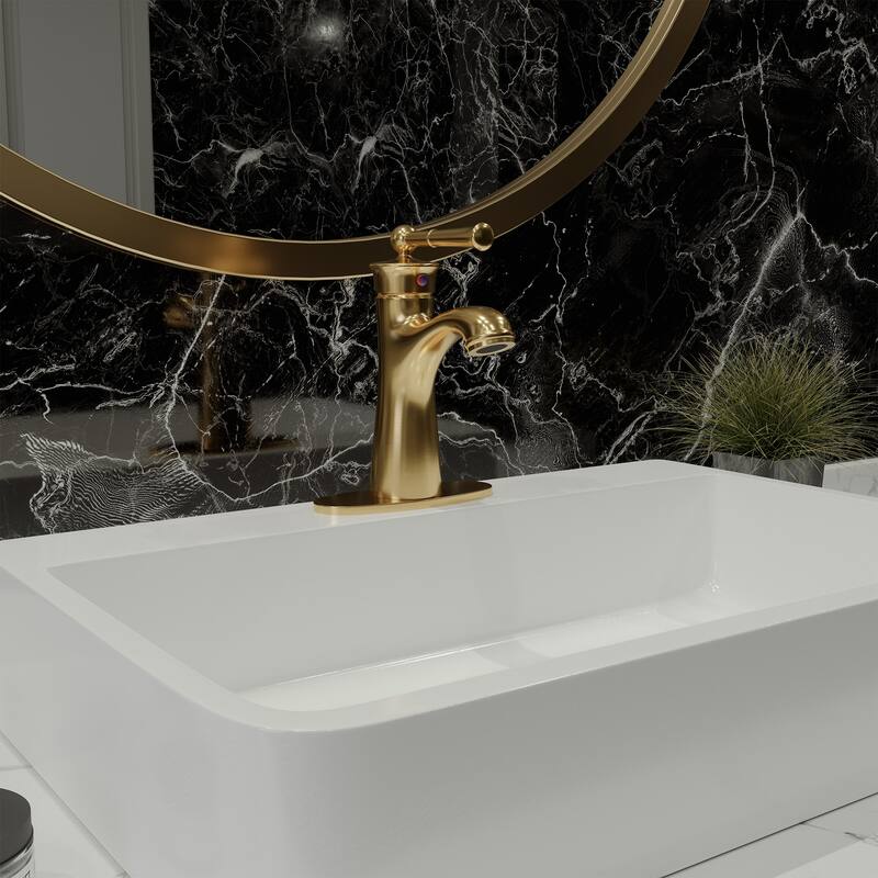 Clihome Single Handle Bathroom Sink Tap Basin Faucet