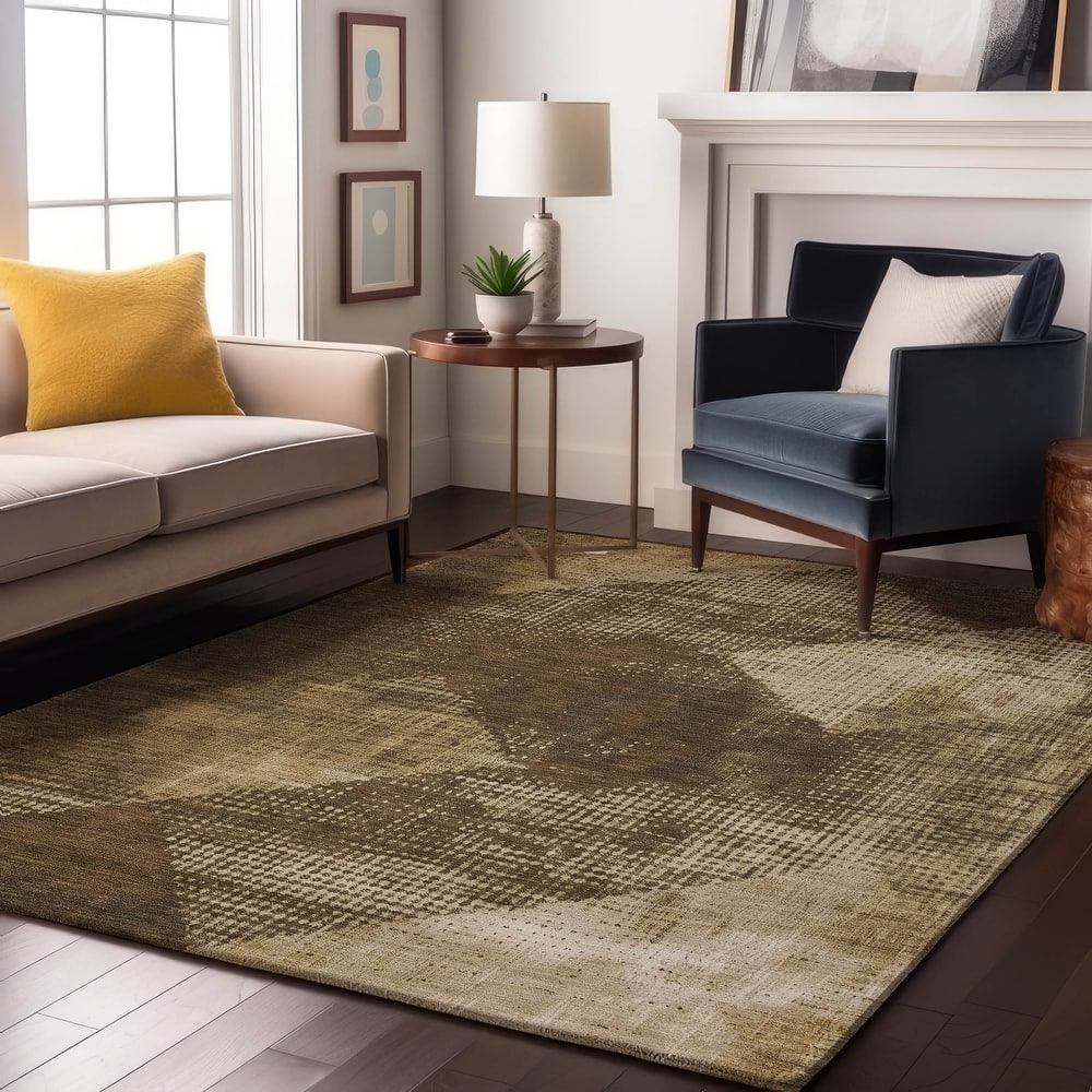Premium Washable Super Soft Vintage Geo Mayfield Rug