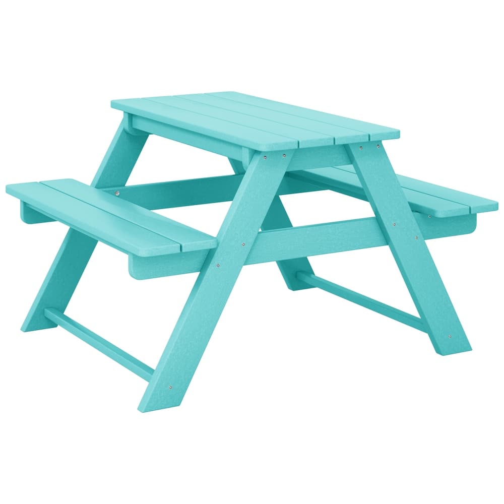 Laguna Kids Outdoor Poly Picnic Table