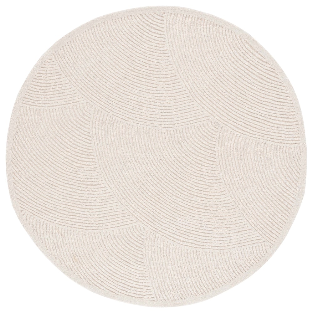 SAFAVIEH Handmade Textural Yesenia Contemporary Wool Rug