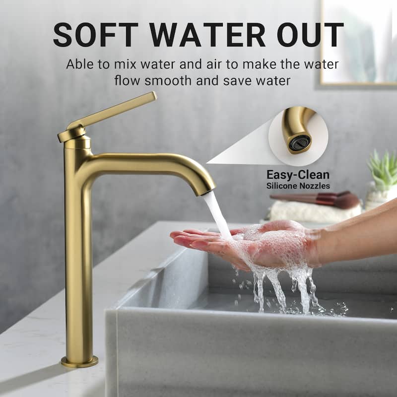Handle Bathroom Faucet