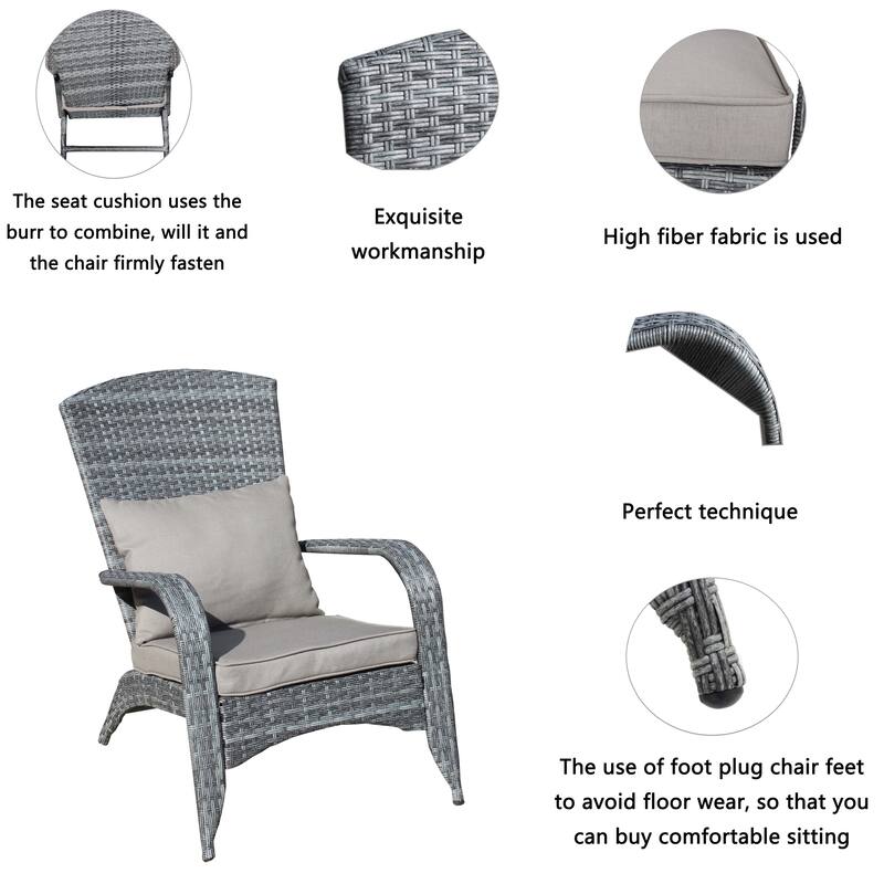 Patio Chair with Cushions
