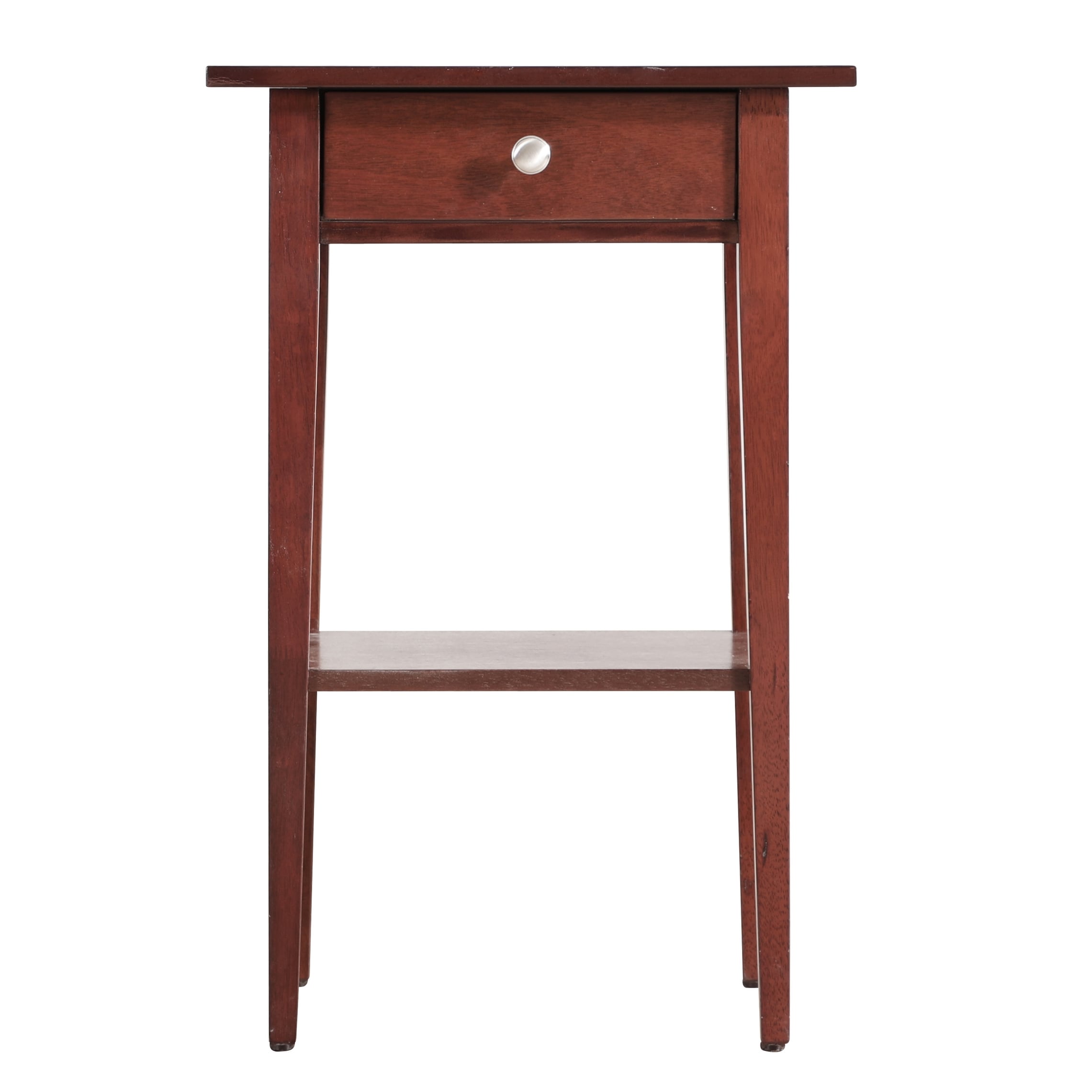 Narrow sale cherry nightstand