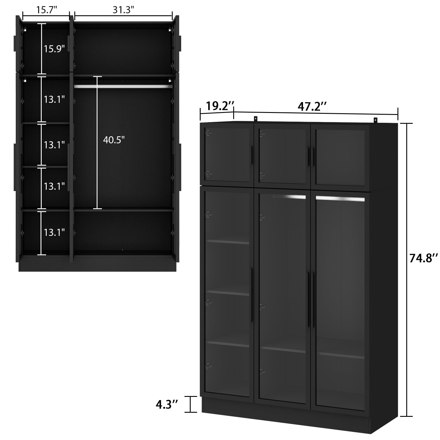 https://ak1.ostkcdn.com/images/products/is/images/direct/09224810221c9850c101c2af588af4a8ffb6956d/Three-Door-Armoire-LED-Light-All-Glass-Door-Closet-Cabinet-Wardrobe.jpg