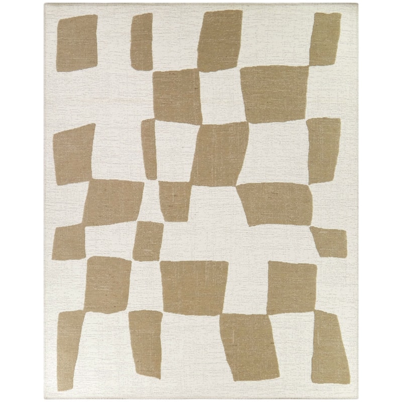 Jann Abstract Modern Indoor/Outdoor Area Rug