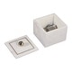 preview thumbnail 7 of 48, Marble Decorative Storage Box with Lid and Gold Accent Handle